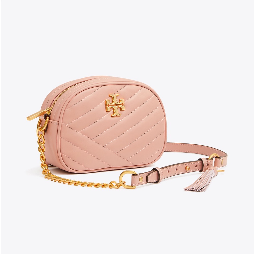 Nwt Authentic Tory Burch Kira chevron camera bag